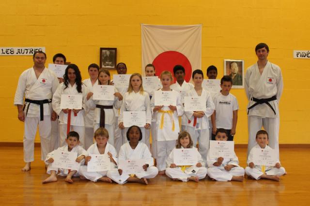 Karate club ceintures